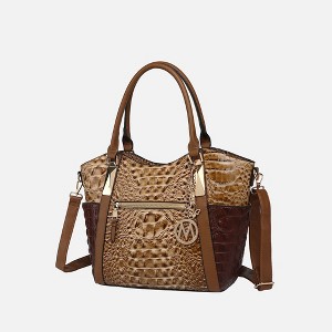 MKF Collection Janise Women's Croc Embossed Tote Bag by Mia K - 1 of 4