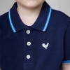 Hope & Henry Boys' Organic Short Sleeve Knit Pique Polo Shirt, Kids - 3 of 4