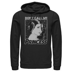 Men's Star Wars: A New Hope Don't Call Me Princess Pull Over Hoodie - 1 of 4