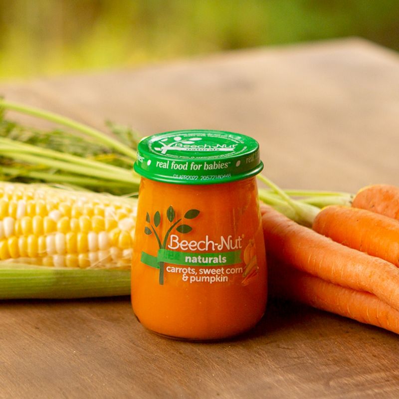 Beech-Nut Naturals Carrots, Sweet Corn &#38; Pumpkin Baby Food Jar - 4oz, 3 of 14