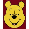 Juniors Womens Winnie the Pooh Bear Big Face Racerback Tank Top - 2 of 4