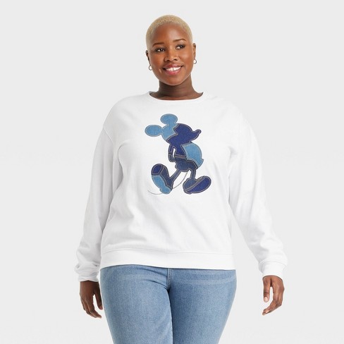 White best sale disney sweatshirt