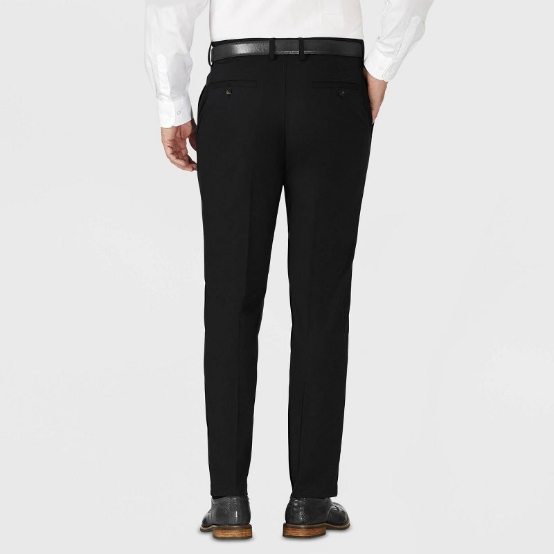 Haggar H26 Men's Tailored Fit Premium Stretch Suit Pants, 2 of 5