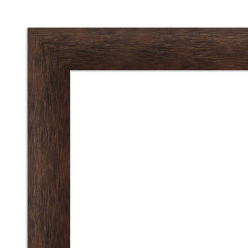 33&#34;x15&#34; Narrow Wood Frame Natural Cork Board Warm Walnut - Amanti Art, 4 of 12