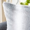 Mercia Pillow - Grey/White - 20"X20" - Safavieh - 3 of 4