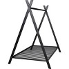 Streamdale House Bed Tent Bed Frame Twin Size Metal Floor Playhouse Bed With Slat For Kids Girls Boys - 4 of 4