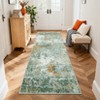 Washable Abstract Area Rug for Living Room Bedroom, Soft Non Slip Indoor Modern Throw Carpet for Dining Room Kitchen Office - 2 of 4
