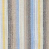 Collections Etc Striped Cargo Cuffed Hem with Button Tab Elasticized Waist Capris - 4 of 4
