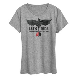 Women's - How to Train Your Dragon - Lets Ride Short Sleeve Graphic T-Shirt - 1 of 4