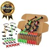 HyperStrike Battle Pack: 2 Bows, 20 Whistle Arrows, Straps & Holders for Outdoor Play Ages 14+ - 2 of 4