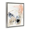 Stupell Industries Abstracted Musical Beats Boho Inspired Design Floating Frame Canvas Art, Gray, 17" x 21" - 2 of 4