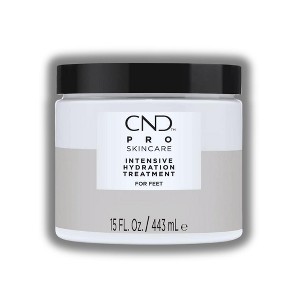 CND Pro Skincare Intensive Hydration Treatment For Feet (Vegan) 15 oz Large Tub | Smooths and softens dry skin.• Vegan formula - 1 of 2