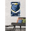 Trends International NBA Memphis Grizzlies - Maximalist Logo 23 Framed Wall Poster Prints - 2 of 4