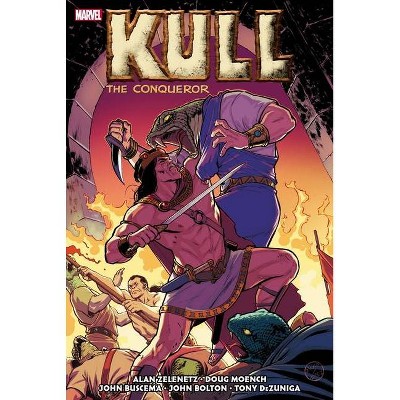 Kull the Conqueror: The Original Marvel Years Omnibus - by  Alan Zelenetz & Doug Moench & Bruce Jones & April Campbell (Paperback)