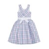 Hope & Henry Girls' Sleeveless Special Occasion Party Dress with Cross Back Detail, Infant - 3 of 4