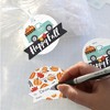 Big Dot of Happiness Happy Fall Truck - Harvest Pumpkin Party Clear Goodie Favor Bags - Treat Bags With Tags - Set of 12 - 3 of 4