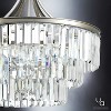 Urban Ambiance Luxury Traditional Traditional Chandelier,  29-1/4"H x 28"W,  Antique Silver Finish, UHP2465 - 4 of 4