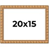 PosterPalooza | 20x15 Modern Bamboo Picture Frame, UV Acrylic, 5 Finishes - 2 of 4