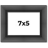PosterPalooza | Photo Size Refined Black Picture Frame - UV Acrylic, Foam Board Backing, Hanging Hardware - 2 of 4