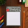 Paper Junkie 4-Pack Teacher Notepad Sets for Gifts, Professor Appreciation, School Supplies, 50 Sheets Per Memo Pad, 200 Sheets Total, 4x5 in - image 3 of 4