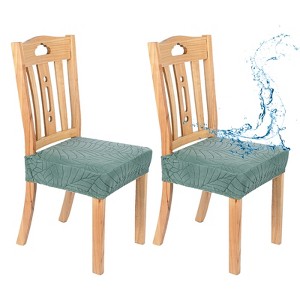 Unique Bargains Polyester Spandex Waterproof Durable Dining Chair Slipcovers - 1 of 4
