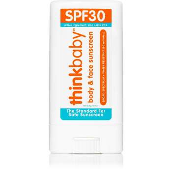 thinkbaby Mineral Baby Sunscreen Stick, SPF 30 - 0.64oz