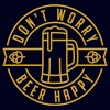 Men's Lost Gods Don't Worry Beer Happy T-Shirt - image 2 of 4