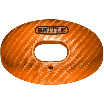 Battle Sports Carbon Chrome Oxygen Lip Protector Mouthguard with Strap