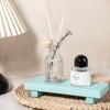 BRINJOY Wooden Countertop Riser - Waterproof Display Stand for Bathroom Kitchen Decor, Light Blue - 4 of 4