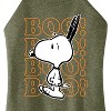 Women's - Peanuts - Boo Snoopy Scared Graphic High Neck Tank - 2 of 4