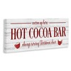 Stupell Industries Hot Cocoa Bar Winter Beverage, 24" x 10" - 3 of 4