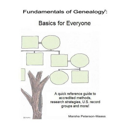 Fundamentals of Genealogy - by  Marsha Peterson-Maass (Paperback)