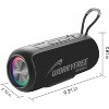 Worryfree Gadgets Wireless Portable Waterproof Bluetooth Speaker with RGB Lights - image 3 of 3