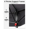 Garvee 13×13 FT Hexagonal Instant Pop‑Up Gazebo Screen Tent with Mosquito Netting – 6‑Sided UV‑Resistant Steel Frame Outdoor Canopy - 2 of 4