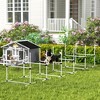 Skyzone 6-Piece Dog Agility Jump Set with Adjustable Height, Displacing Top Bar, Stabilizing Legs & - 2 of 4