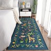Fulvari Rug,Washable Animal Living Room Rug with Non Slip Design,Soft Low Pile Large Carpet for Bedroom,Dining Room, Farmhouse, Playroom - 3 of 4