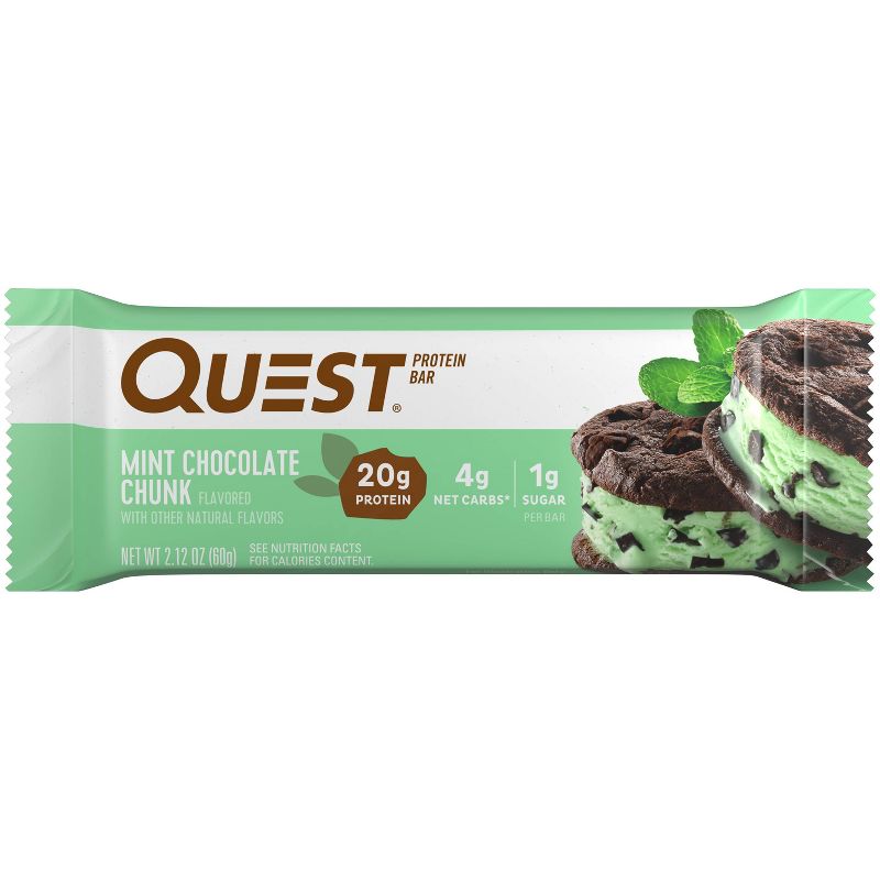Quest Nutrition Protein Bar - Mint Chocolate Chunk, 3 of 8