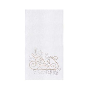 C&F Home Champagne Sleigh Towel - 1 of 3