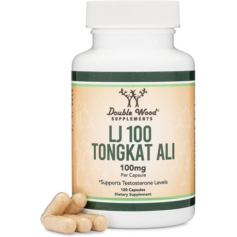 Lj100 Tongkat Ali Extract - 120 X 100 Mg Capsules - Potent, Standardized  Extract : Target