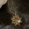 Ross-Simons 14kt 2-Tone Gold Spiderweb Pendant Necklace Size 18 - 3 of 4