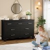 Dresser for Bedroom with 7 Drawers, Storage Chest of Drawers with Metal Handle, Wooden Dresser Organizer for Living Room,Closet,Entryway,Nursery - 3 of 4