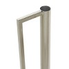 Set of 2 Modern Spouted Iron Vases Silver - Olivia & May - 3 of 4