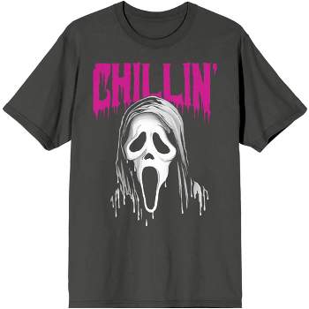 Ghostface Chillin Men's Charcoal Gray T-shirt