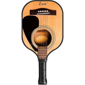 Luzz Pickleball Paddles, T700 Carbon Fiber Pickleball Paddle Sandblasted Surface with Honeycomb Core Pickle Ball Rackets for Ultimate Spin & Control - 1 of 4