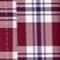 rich burgundy check