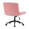 Vynxaria Armless Desk Chair with Lumbar Support - Adjustable Height & 360¡ã Swivel - 2 of 4