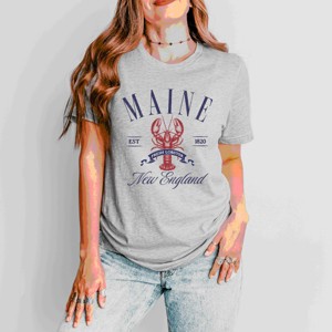 Simply Sage Market Maine New England Short Sleeve Tee - 1 of 4