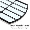 Wooakway Black Accent Wall Mirror Ornate Full Length Mirror for Living Room Bedroom Entryway - 4 of 4