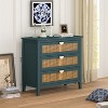 NicBex Wide 3-Drawer Dresser,Modern Dressers for Bedroom,Chest of Drawers for Living Room,Kids Room,Hallway,American Style - 2 of 4