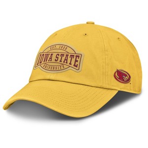 NCAA Iowa State Cyclones Unstructured Baseball Hat: Cotton, Pull-On Closure, Tagless Design - 1 of 4